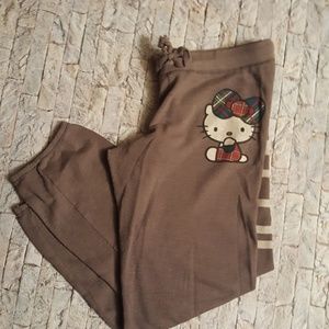Sanrio Pants - HELLO KITTY sweat pants size L Sanrio Pants - HELLO KITTY sweat pants size L